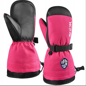 Rękawiczki narciarskie MCTi PRO ROZM. XXS różowe jednopalczaste