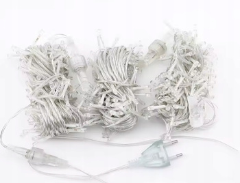 Lampki Kurtyna Sople LED 150 | BIAŁY CIEPŁY | 5m