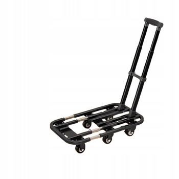 Wózek transportowy platformowy składany transporter przenośny 800 kg 6 kół